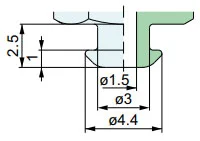 Short Type Vacuum Suction Cups Zp2 Eu